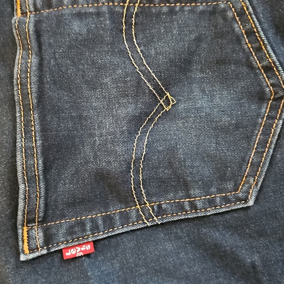 Levi's 511 38x30 Straight Leg Jeans, Dark Blue Wash Denim - Picture 8 of 10